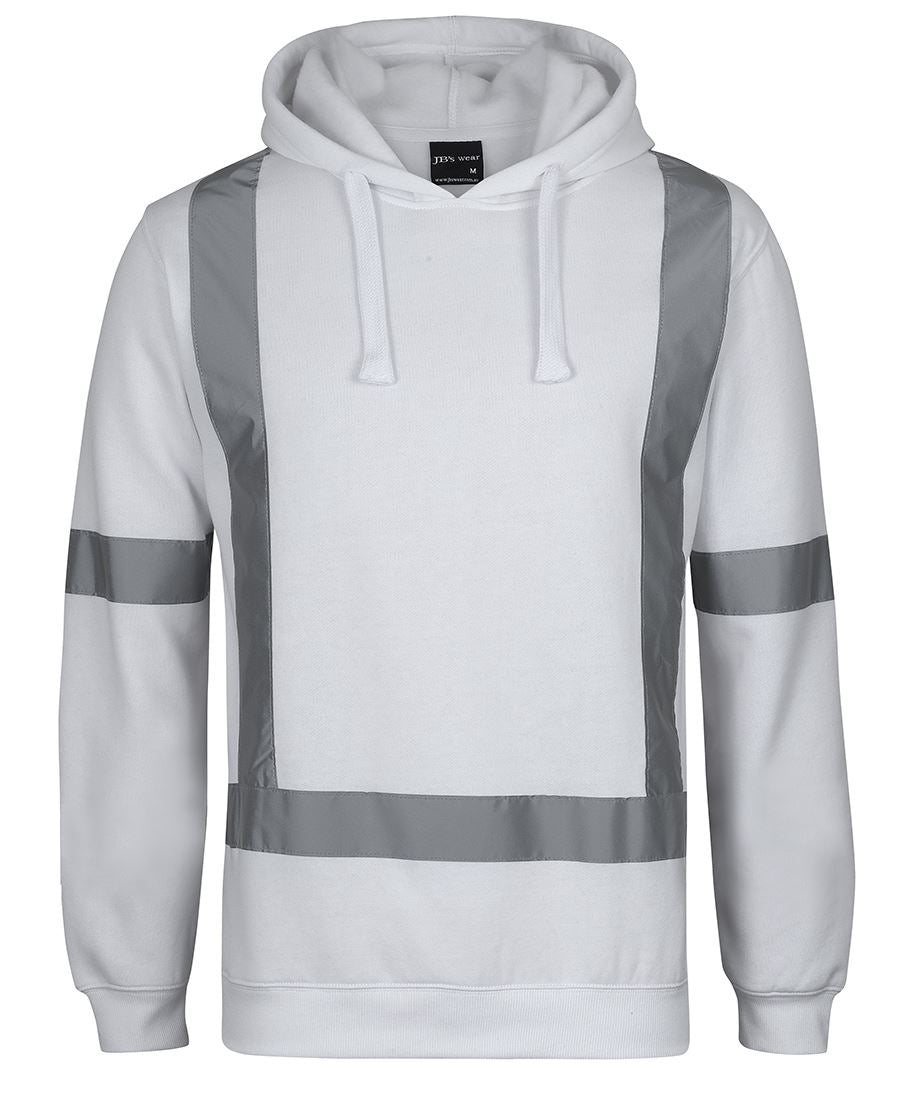 JC6BNH FLEECE HOODIE WITH REFLECTIVE TAPE