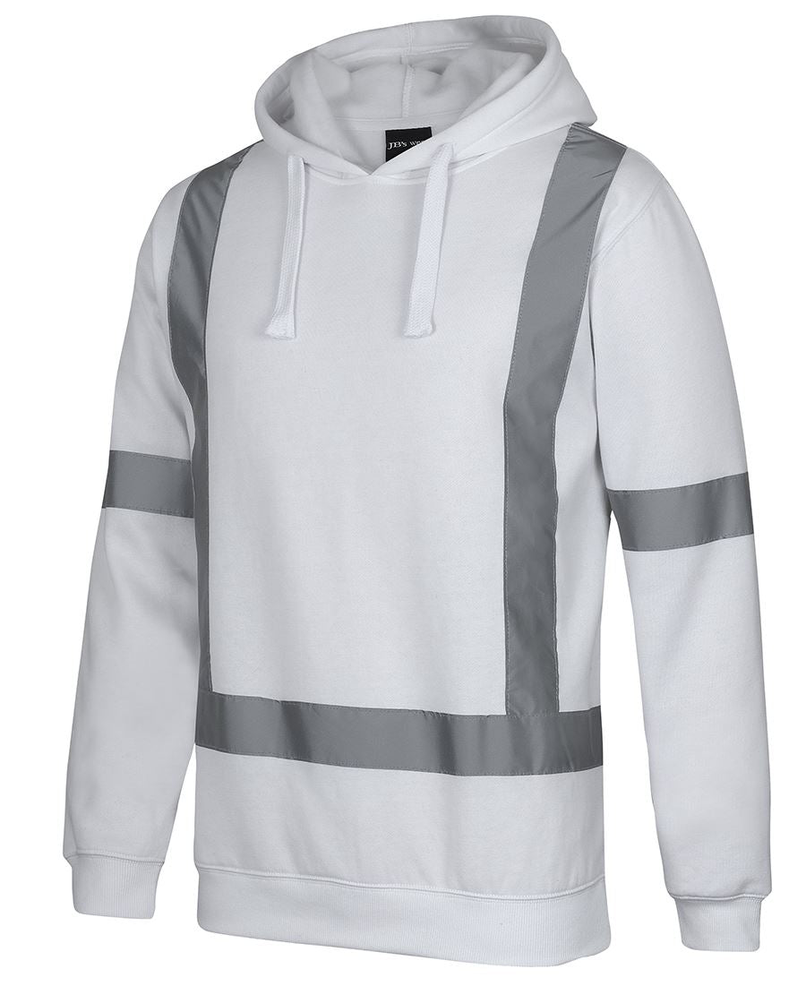 JC6BNH FLEECE HOODIE WITH REFLECTIVE TAPE