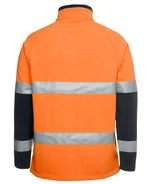 JC6D4LJ HI VIS (D+N) SOFTSHELL JACKET