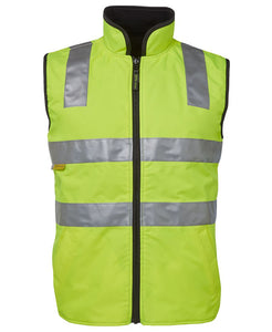 JC6D4RV HI VIS (D+N) REVERSIBLE VEST