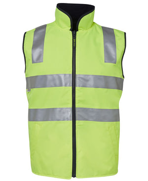 JC6D4RV HI VIS (D+N) REVERSIBLE VEST