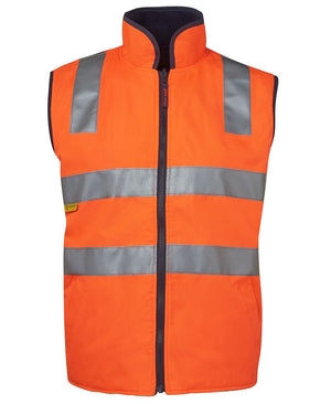 JC6D4RV HI VIS (D+N) REVERSIBLE VEST