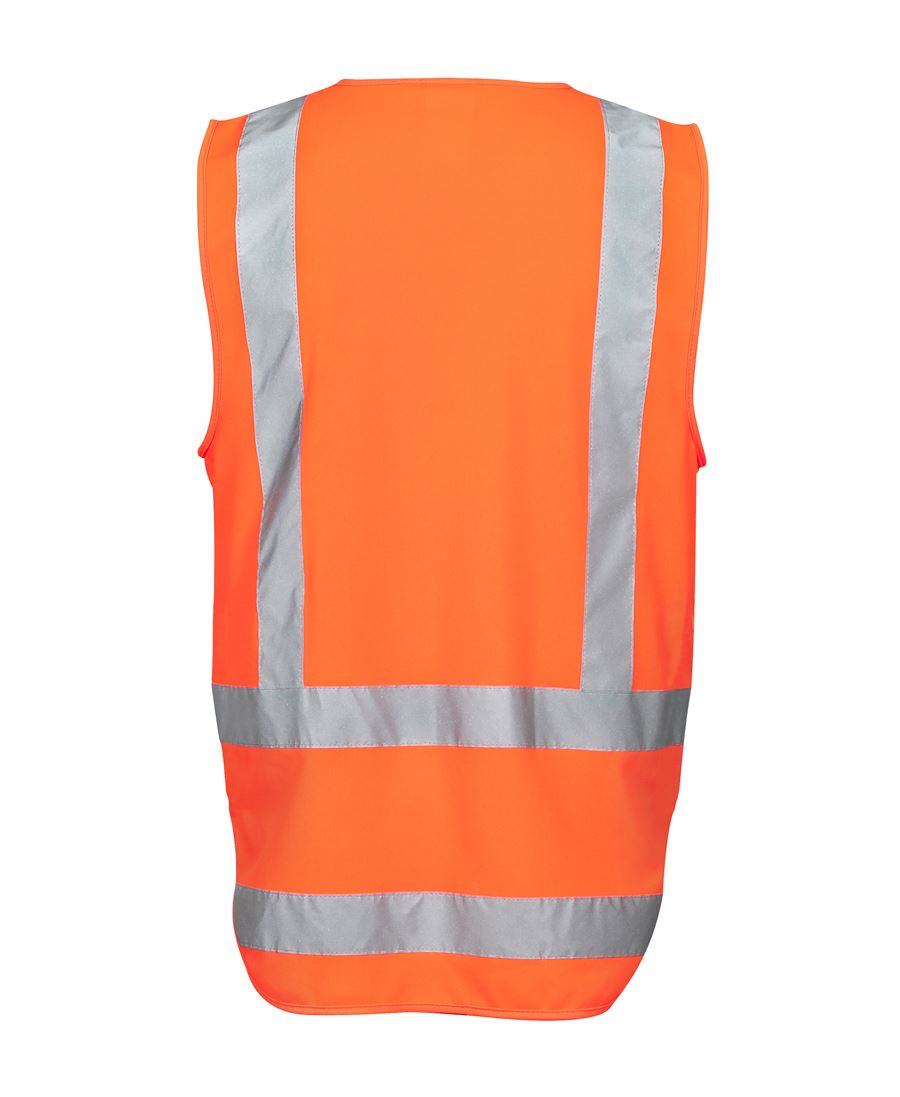 JC6DNDT HI VIS ZIP (D+N) TTMC-W VEST