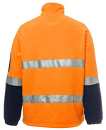 JC6DNPF HI VIS (D+N) 1/2 ZIP POLAR FLEECE