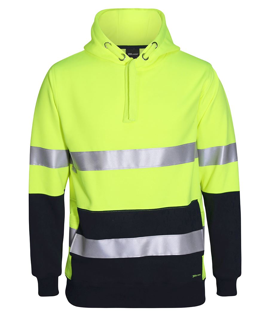 JC6DPJ HI VIS D+N 330G PULLOVER HOODIE