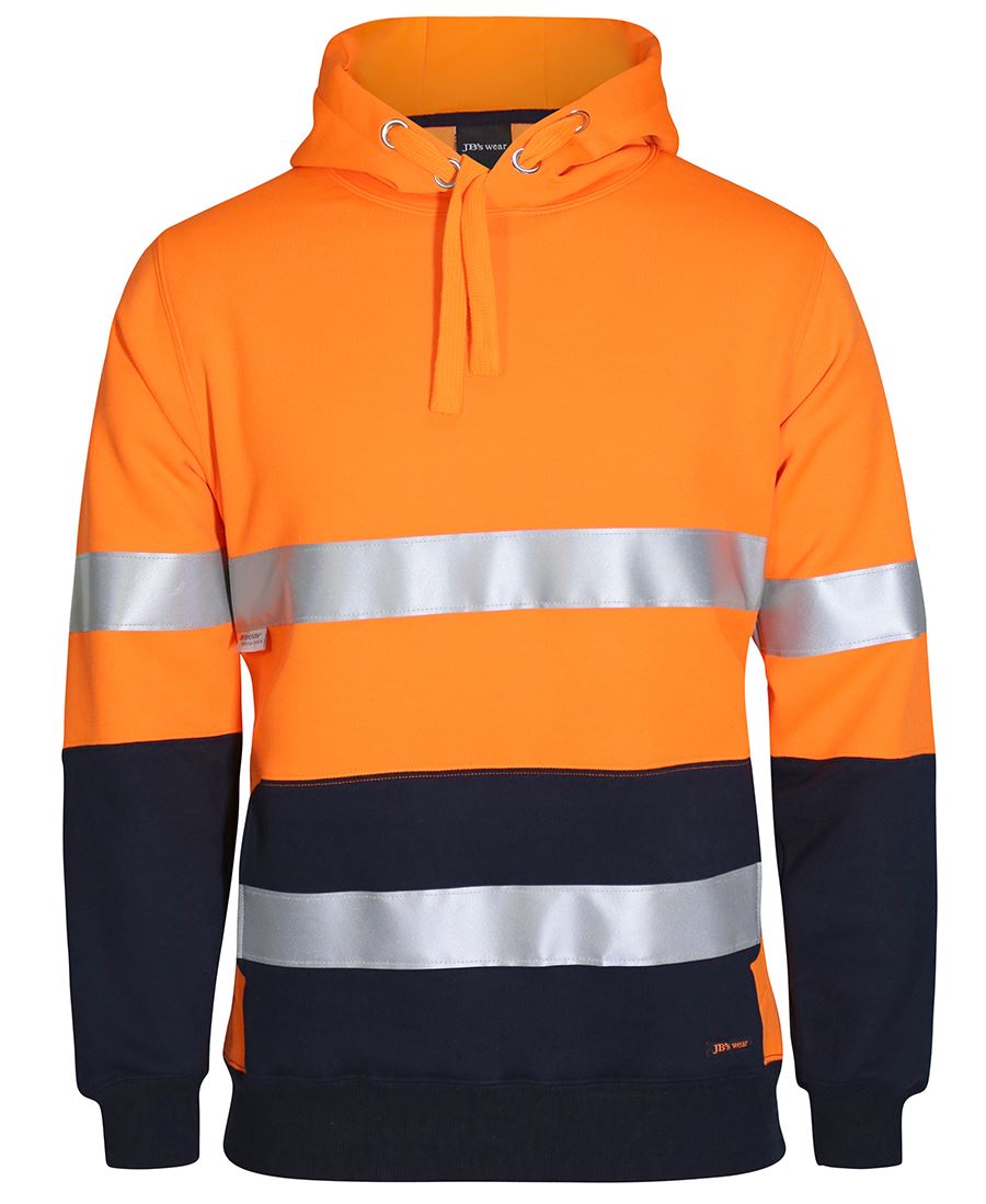 JC6DPJ HI VIS D+N 330G PULLOVER HOODIE