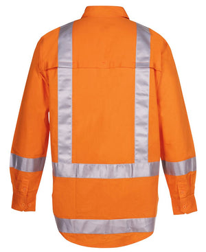 JC6DTLS HI VIS (D+N) L/S 150G TTMC-W TAPE SHIRT