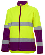 JC6DWJ1 LADIES HI VIS D+N WATER RESISTANT SOFT