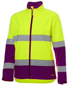 JC6DWJ1 LADIES HI VIS D+N WATER RESISTANT SOFT