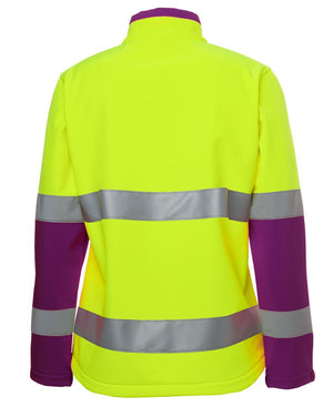 JC6DWJ1 LADIES HI VIS D+N WATER RESISTANT SOFT