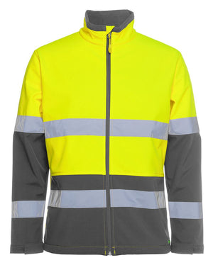 JC6DWJ HI VIS D+N WATER RESISTANT SOFTSHELL JACKET