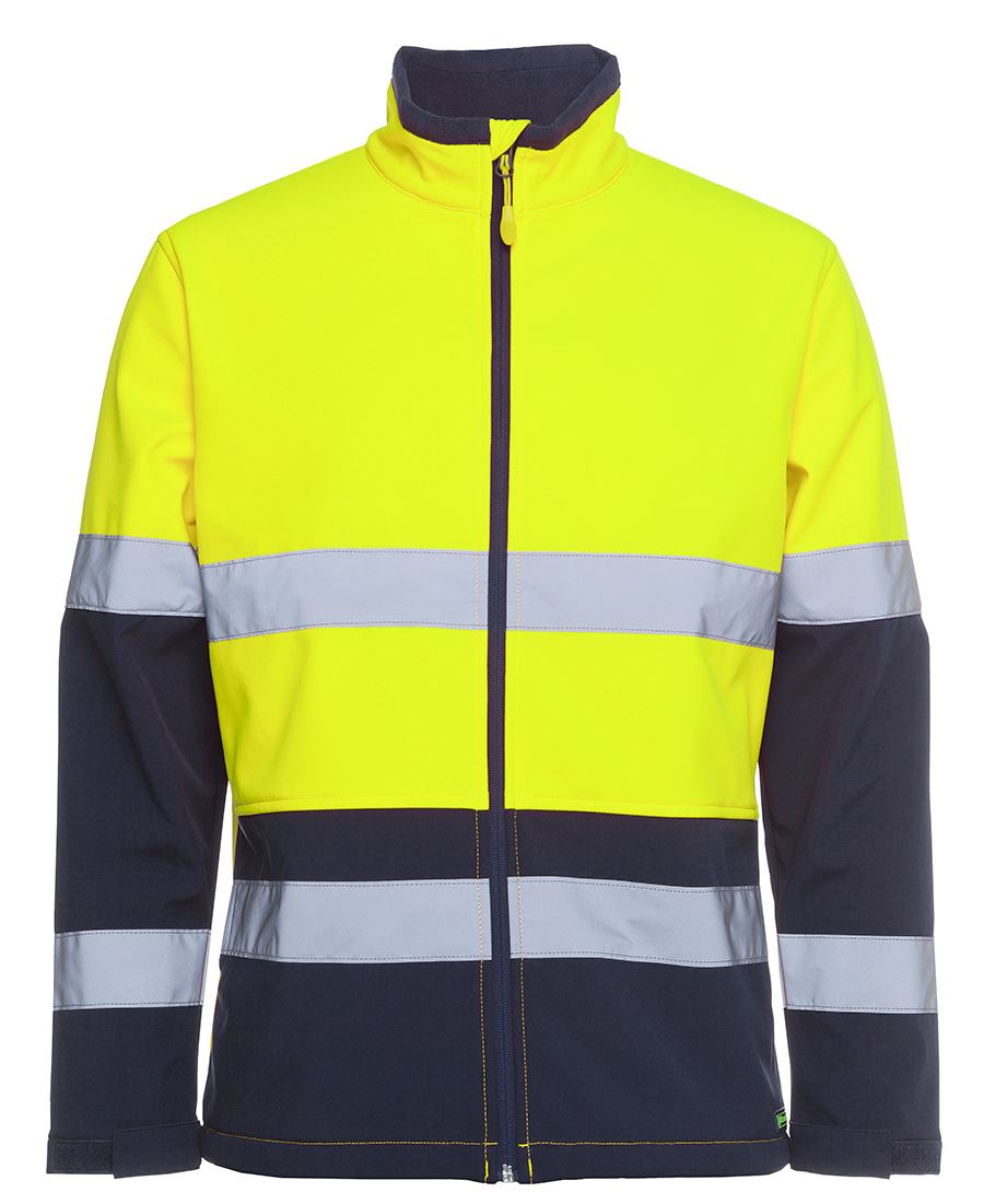 JC6DWJ HI VIS D+N WATER RESISTANT SOFTSHELL JACKET