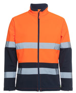 JC6DWJ HI VIS D+N WATER RESISTANT SOFTSHELL JACKET