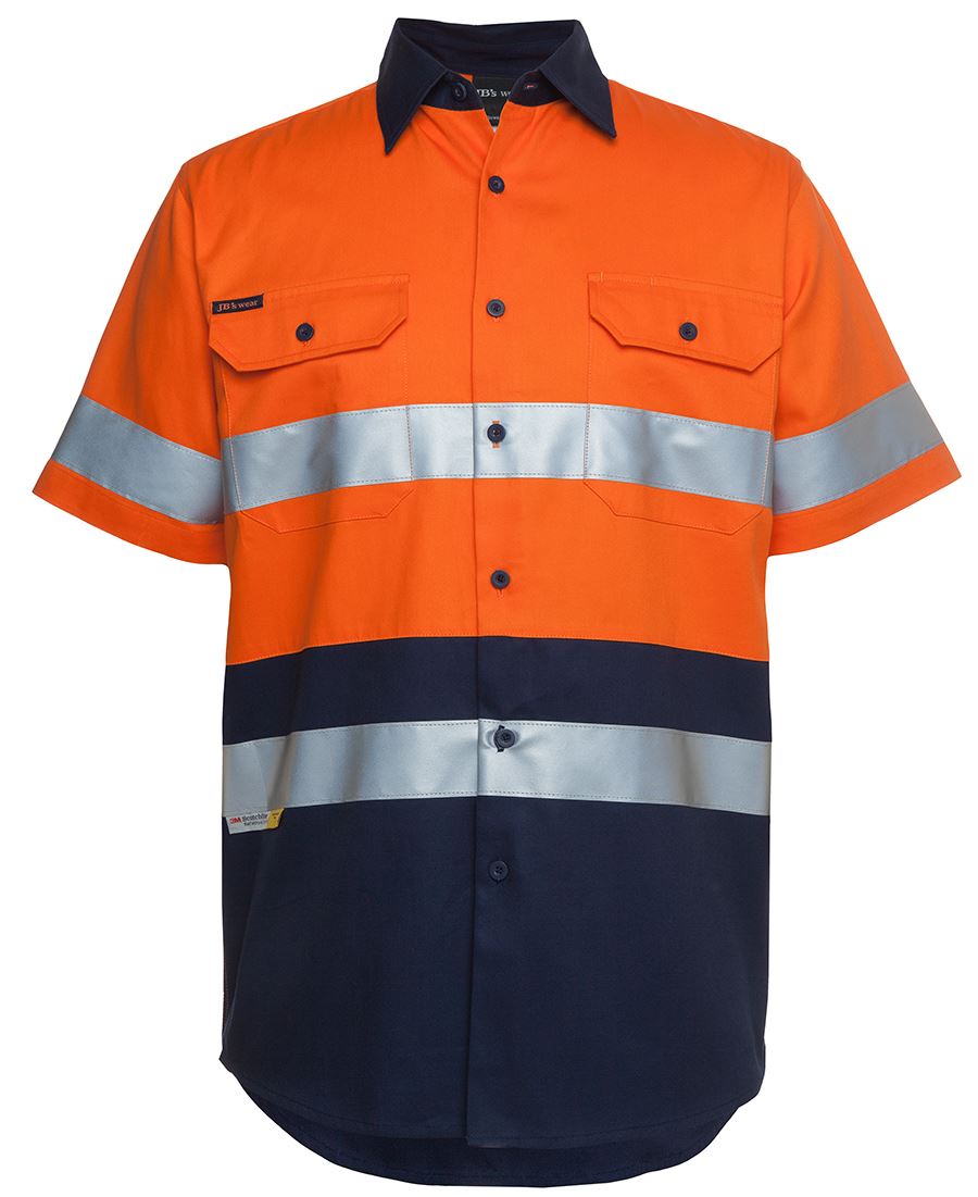 JC6HSS HI VIS S/S (D+N) 190G SHIRT