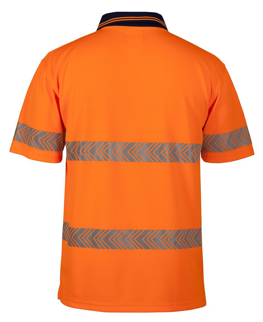 JC6HSST HI VIS S/S SEGMENTED TAPE POLO