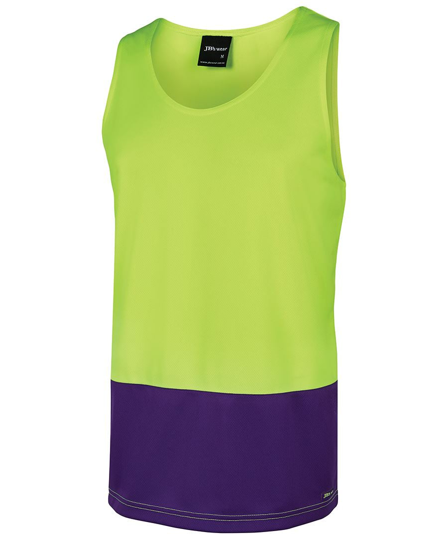 JC6HTS HI VIS TRADITIONAL SINGLET