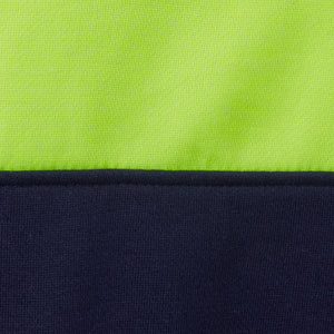 JC6HVFH HI VIS 1/2 ZIP FLEECY SWEAT