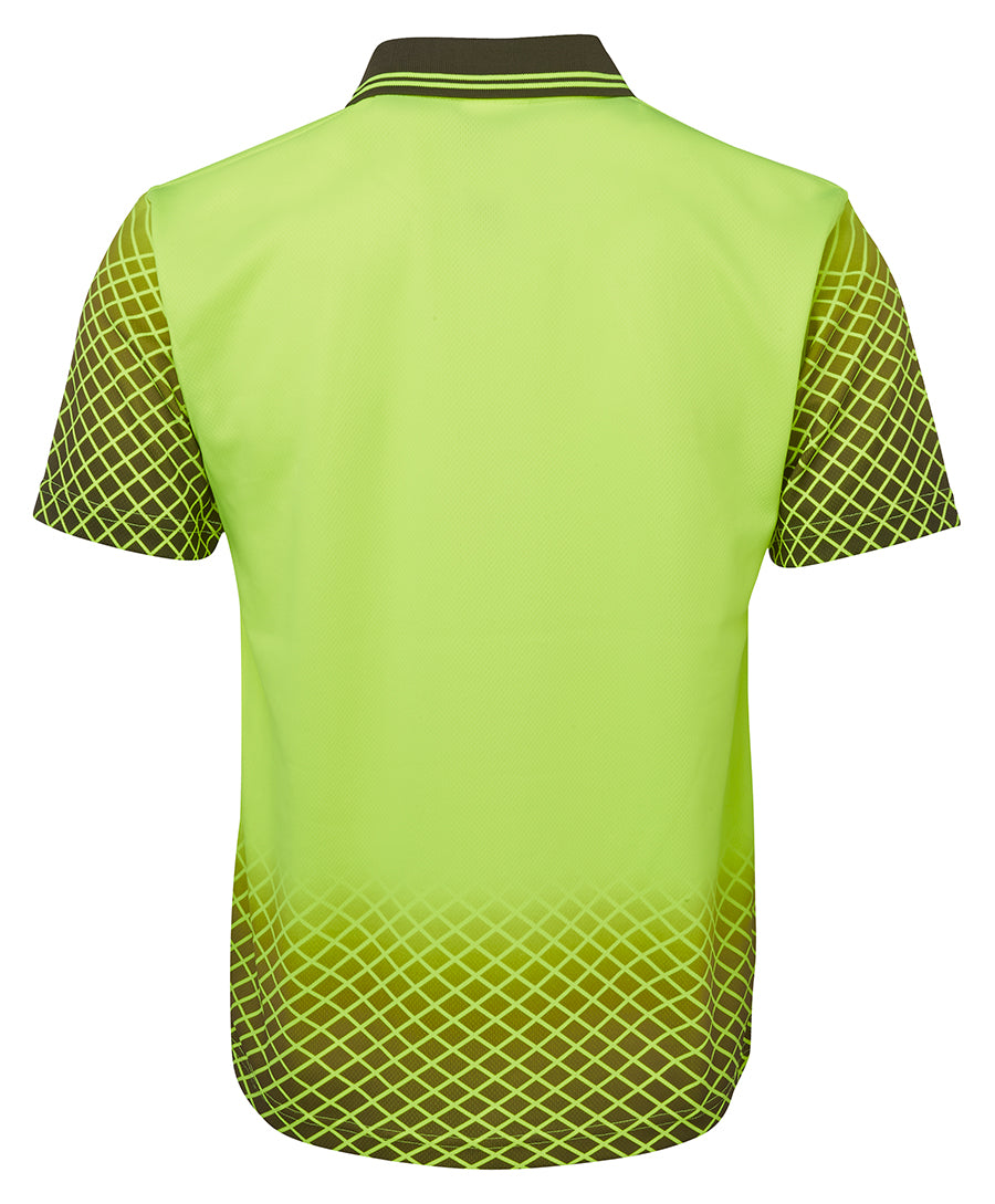 JC6HVNS HI VIS NET SUB POLO