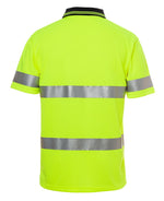 JC6HVST HI VIS S/S (D+N) TRADITIONAL POLO