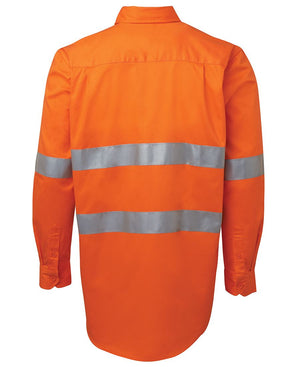 JC6HWCF HI VIS L/S (D+N) 190G CLOSE FRONT SHIRT