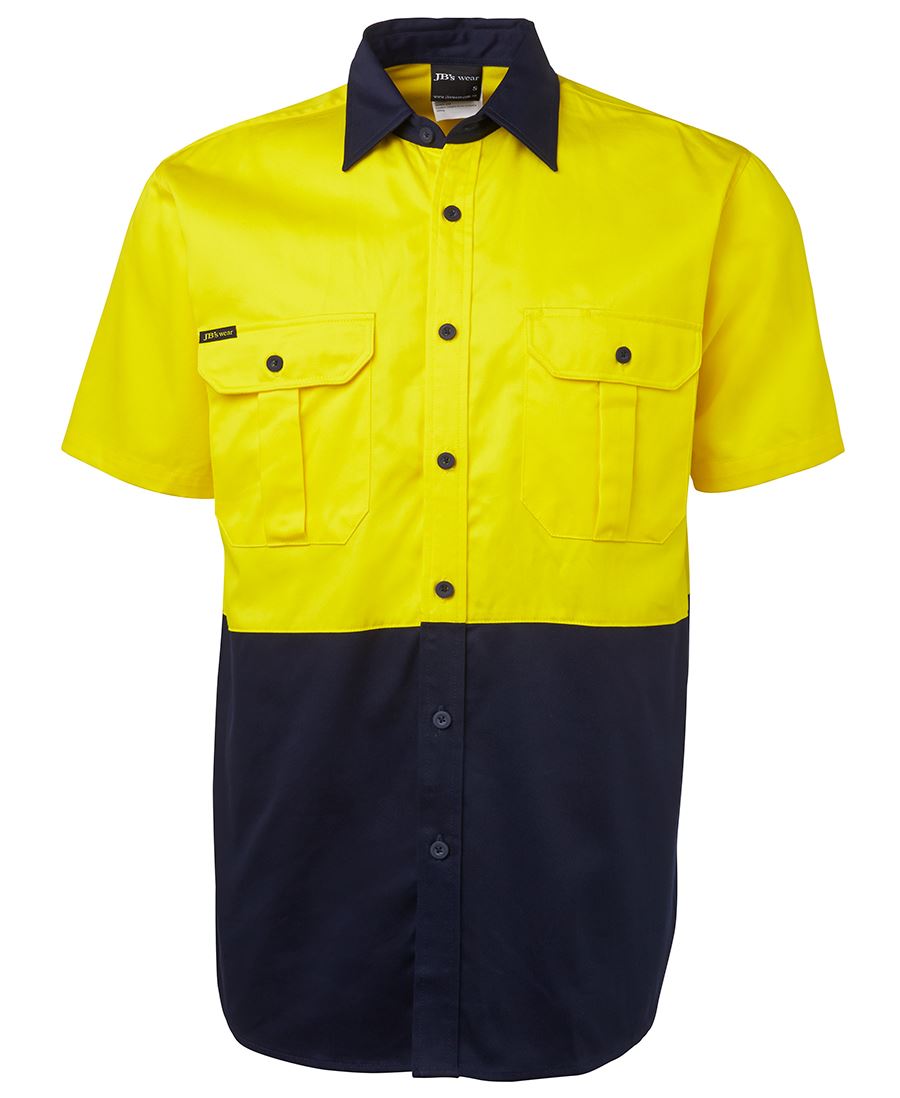 JC6HWS HI VIS S/S 190G SHIRT