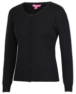 JC6L1CN LADIES CORPORATE CREW NECK CARDIGAN