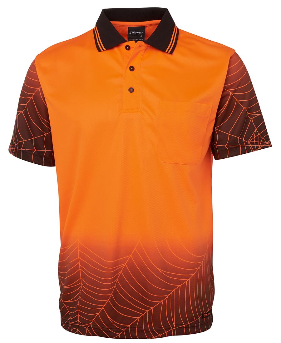 JC6WPS HI VIS S/S WEB POLO