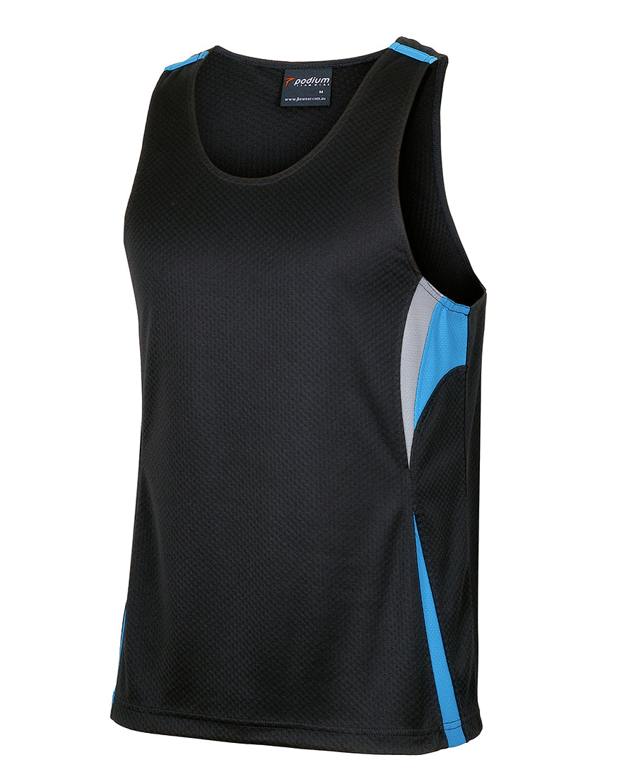 JC7CJS PODIUM COOL JACQUARD SINGLET