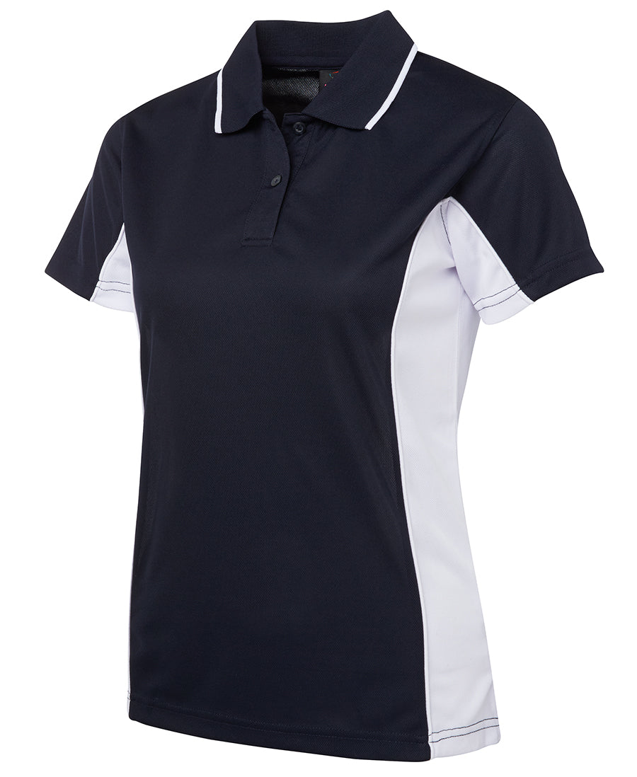 JC7LPP LADIES CONTRAST POLO