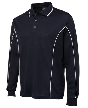 JC7PIPL L/S PIPING POLO