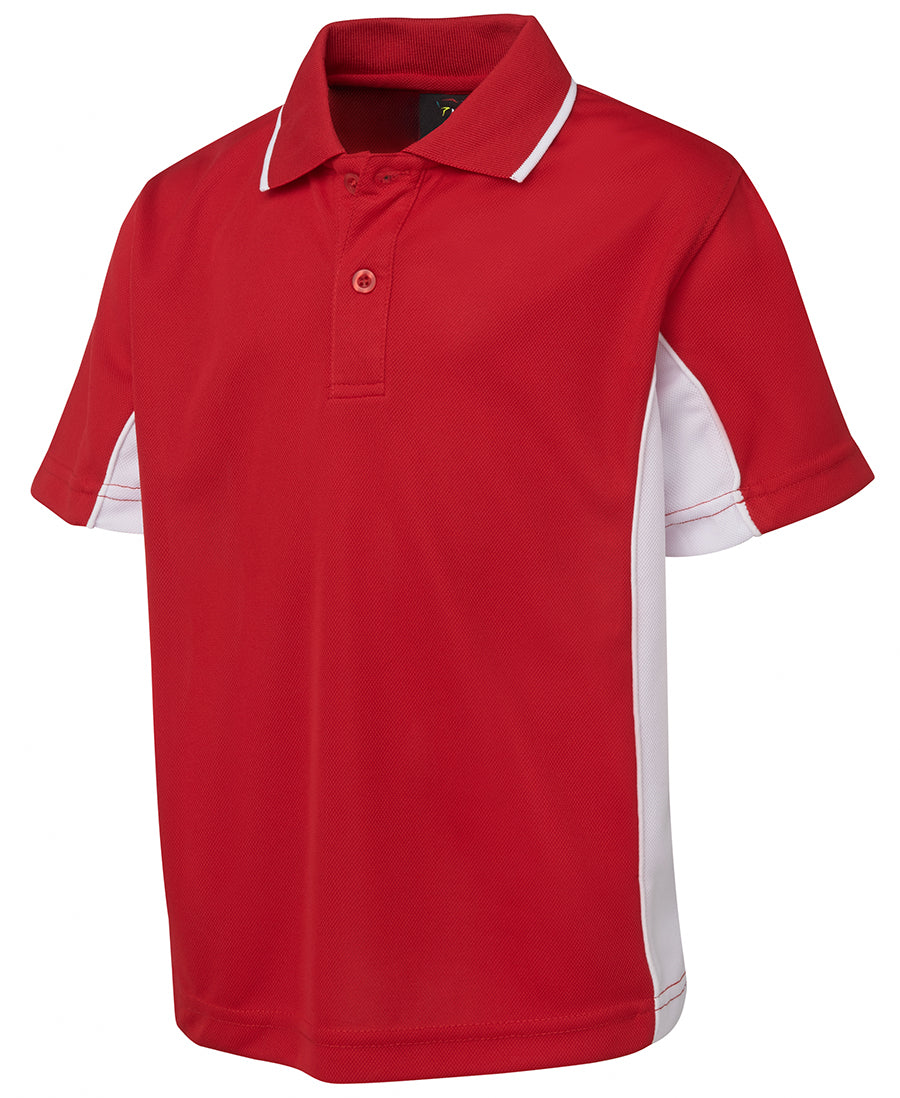 JC7PP3 KIDS CONTRAST POLO