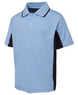 JC7PP3 KIDS CONTRAST POLO