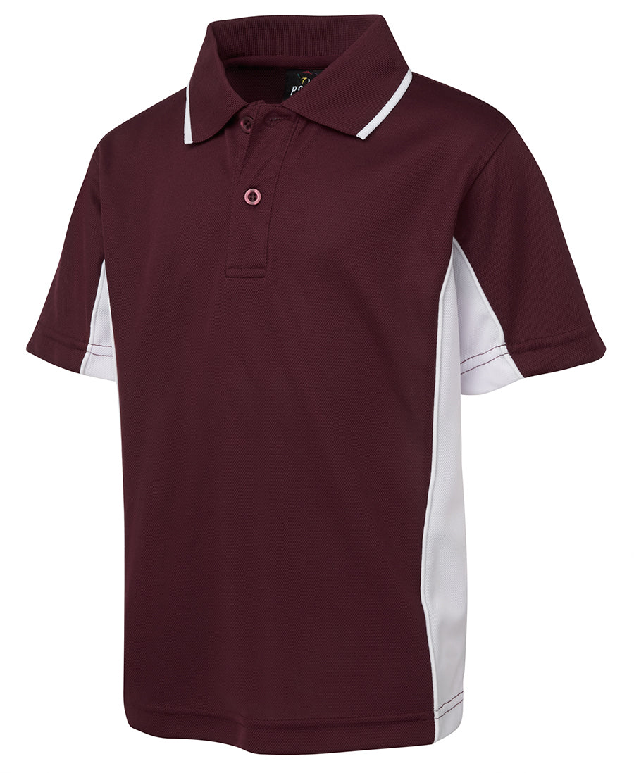 JC7PP3 KIDS CONTRAST POLO