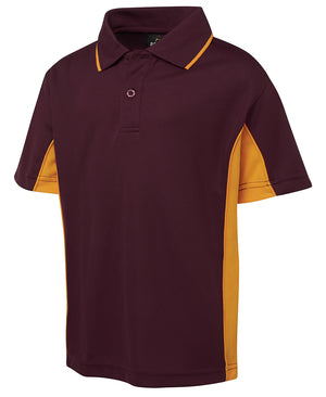 JC7PP3 KIDS CONTRAST POLO