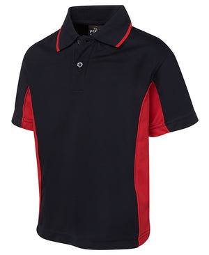 JC7PP3 KIDS CONTRAST POLO