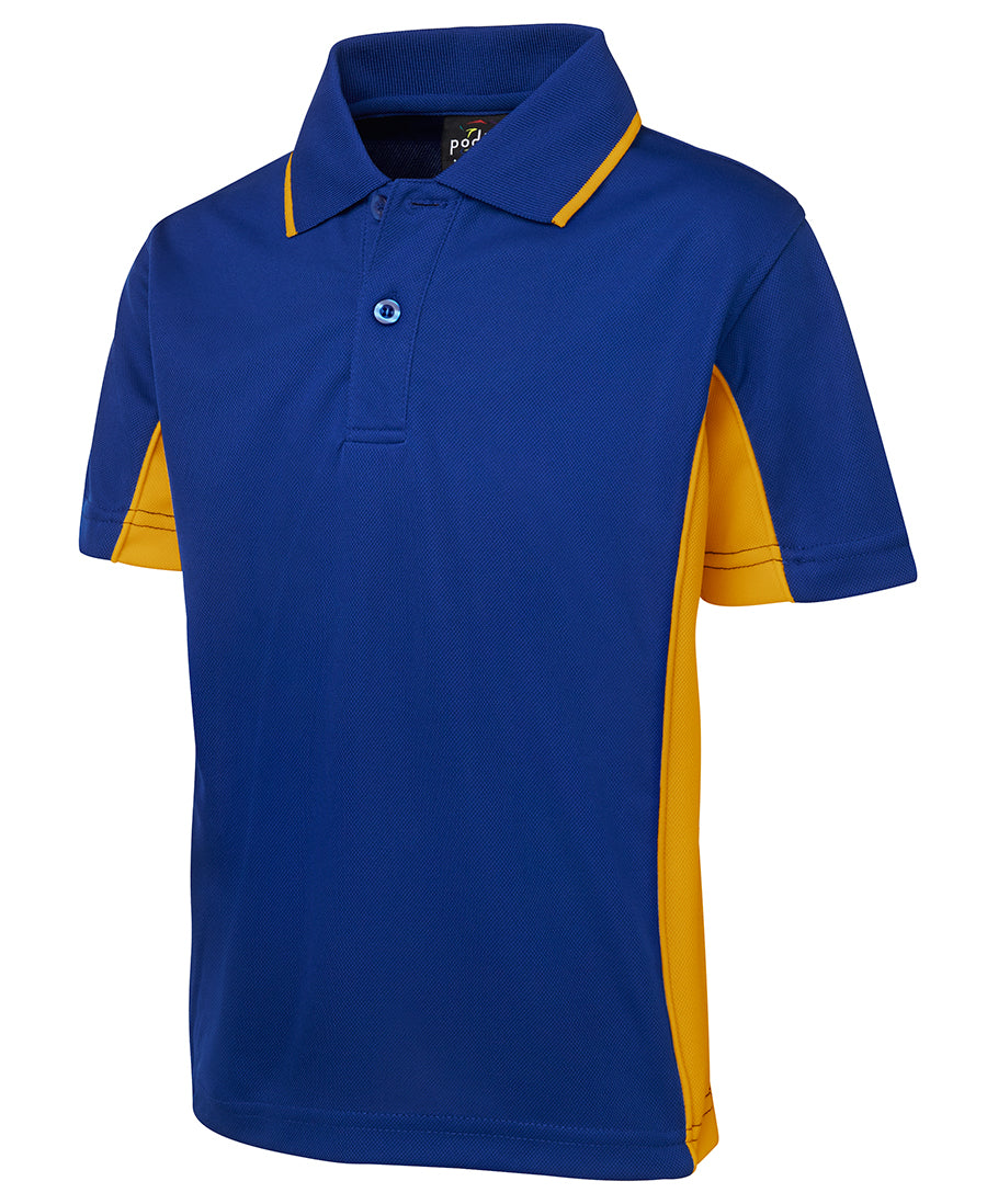 JC7PP3 KIDS CONTRAST POLO