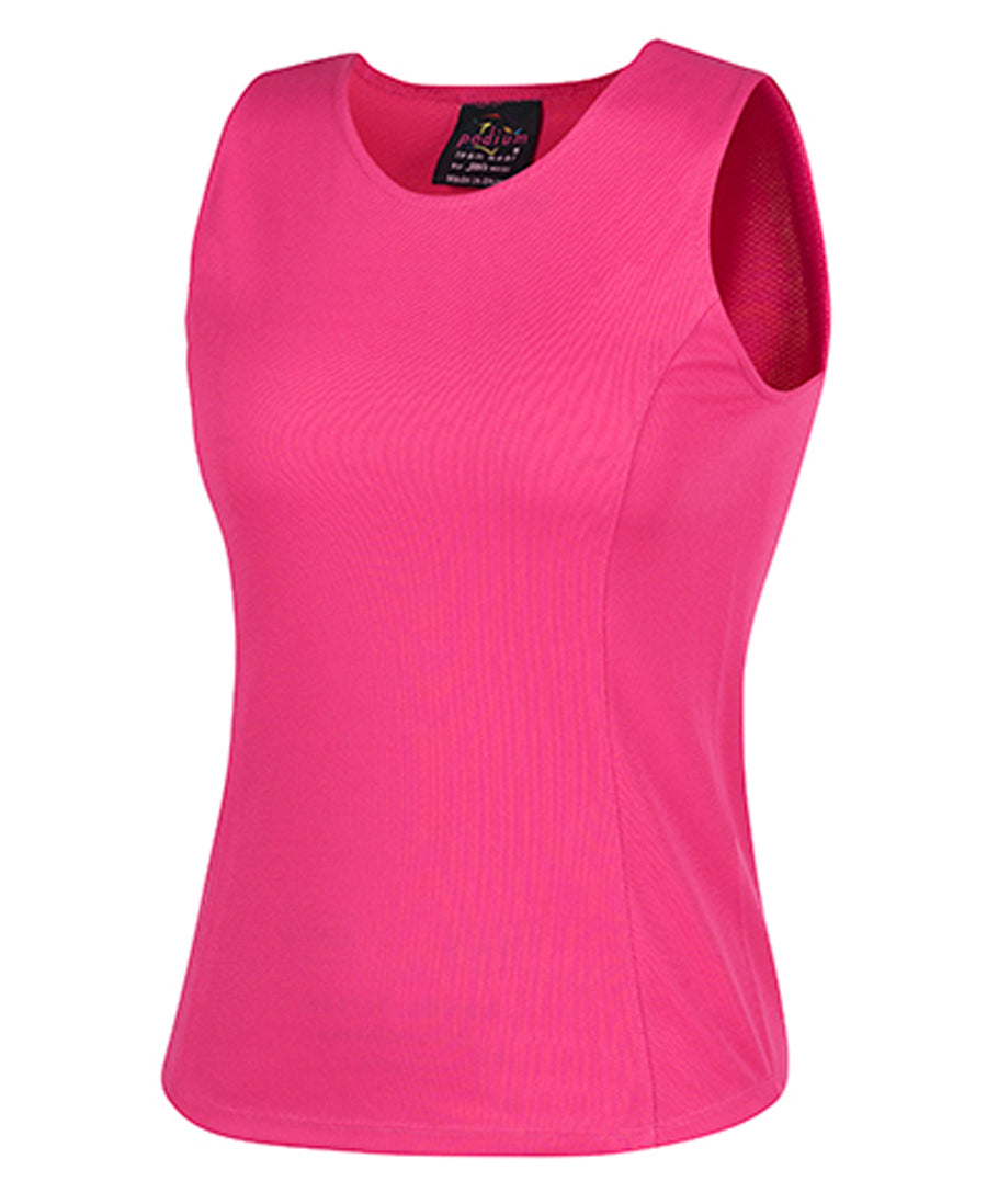 JC7PS1 LADIES POLY SINGLET