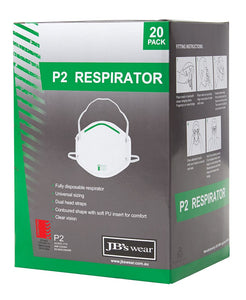 JC8C100 P2 RESPIRATOR (20PC)