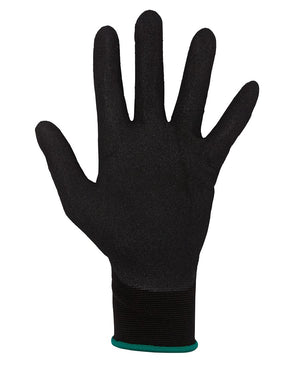 JC8R002 PREMIUM BLACK NITRILE BREATHABLE GLOVE (12 PACK)