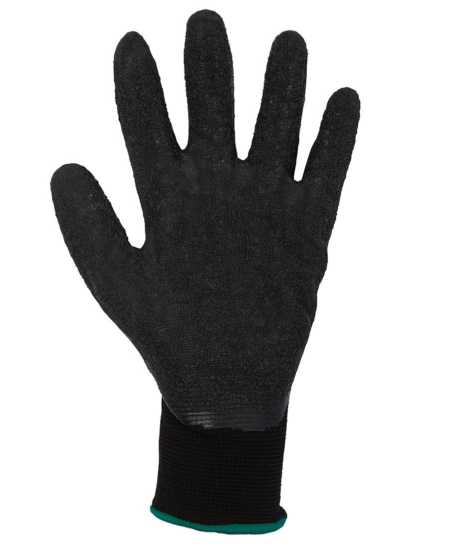 JC8R003 BLACK LATEX GLOVE (12 PACK)