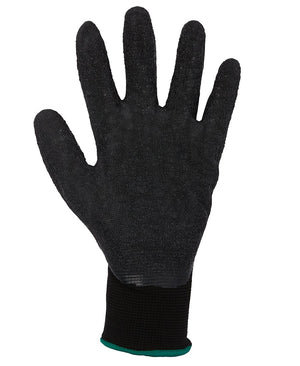 JC8R003 BLACK LATEX GLOVE (12 PACK)