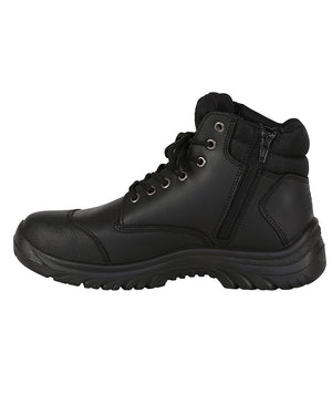 JC9F9 JB'S STEELER ZIP LACE UP SAFETY BOOT