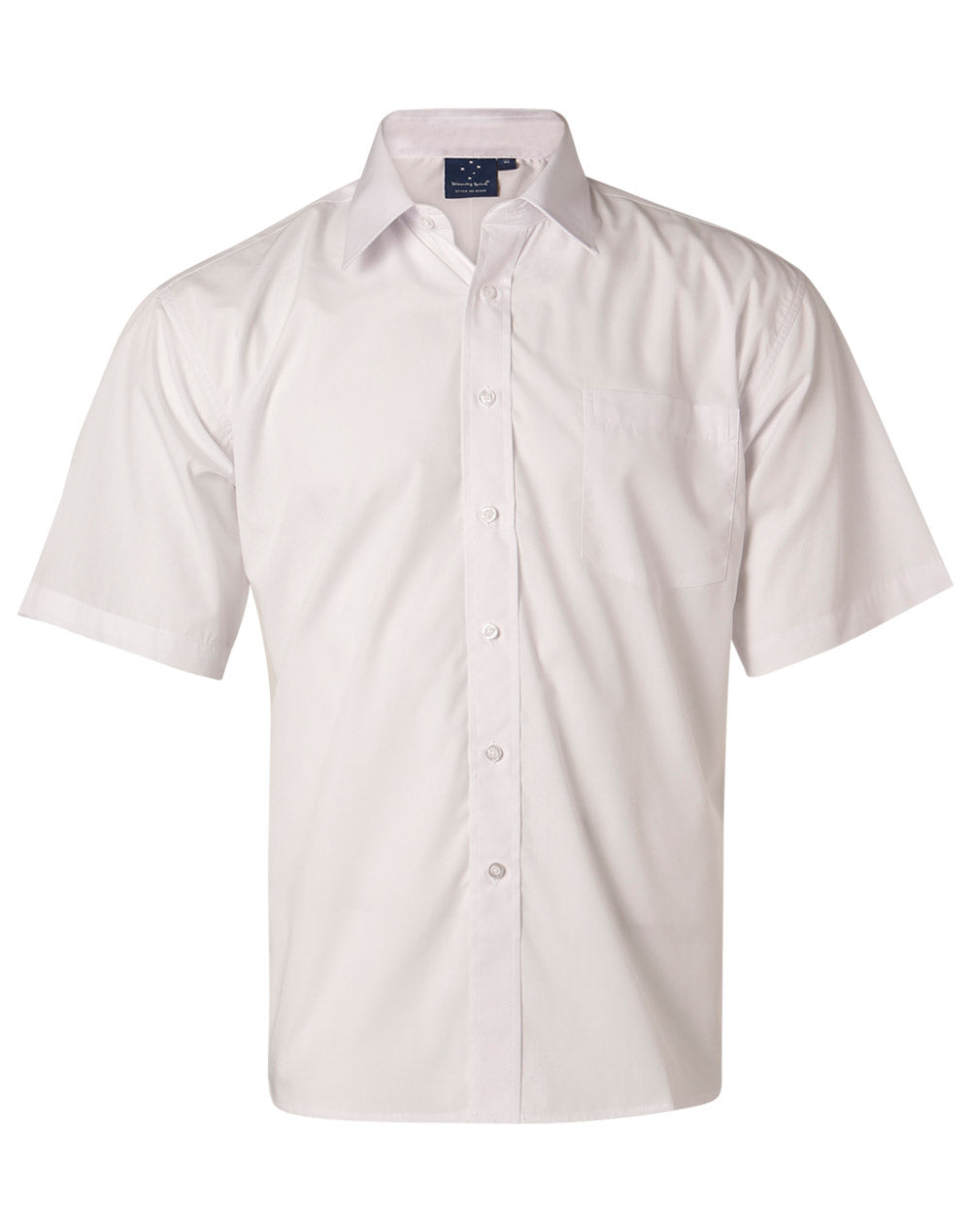 JCBS01S Men's Poplin Short Sleeve Business