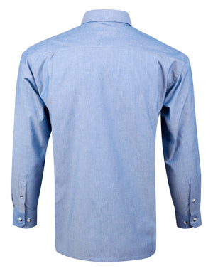 JCBS03L Men's Chambray Long Sleeve