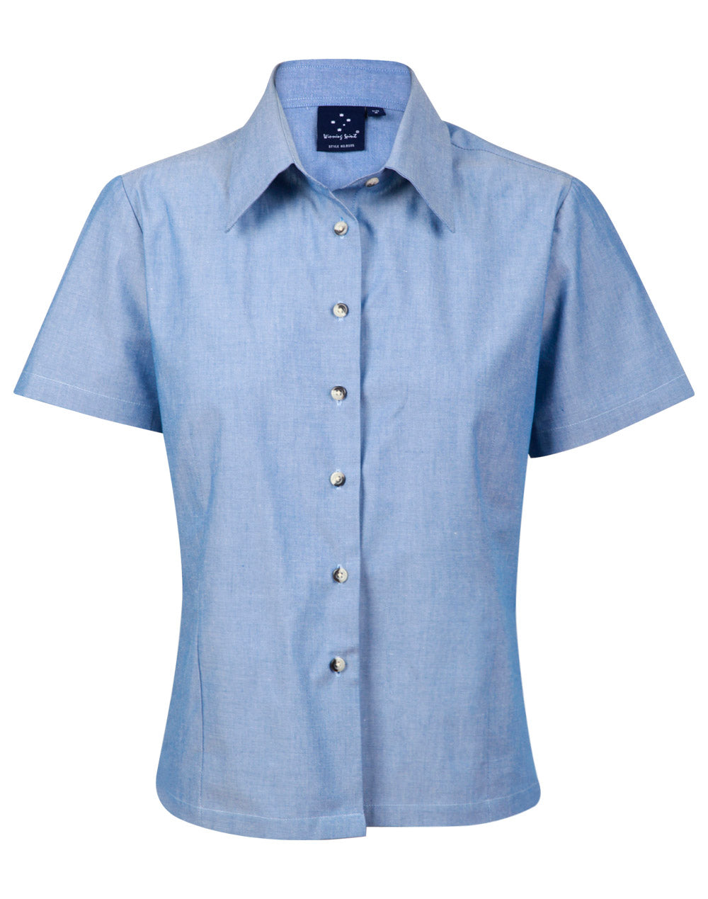 JCBS05 Ladies Chambray Short Sleeve