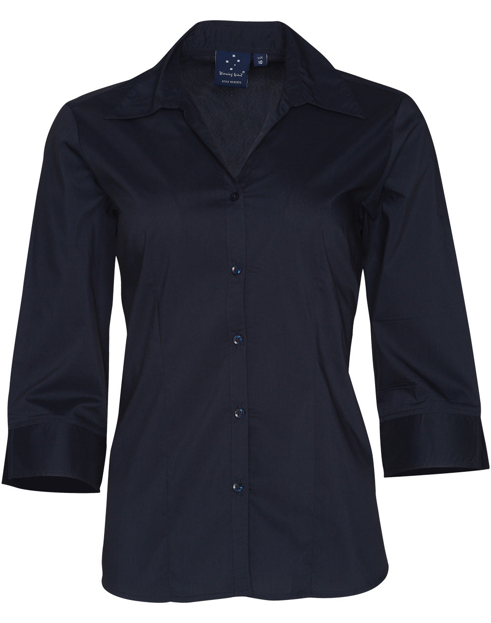 JCBS07Q Women's Teflon Executive 3/4 Sleeve Shirt