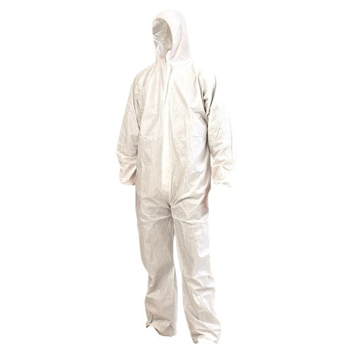 JCDOWP Barriertech Provek Coveralls White