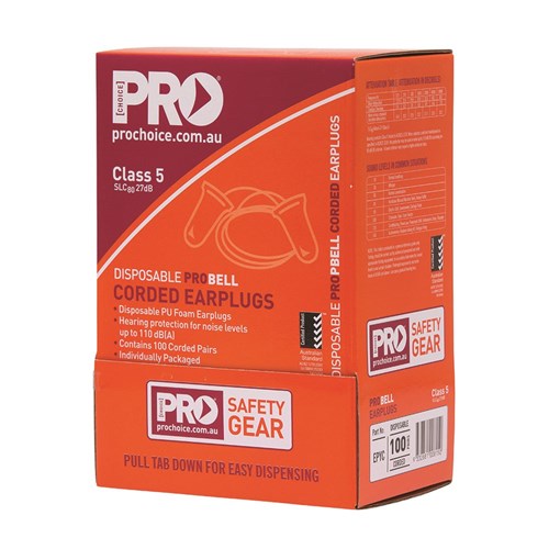 JCEPYC Probell Disposable Corded Earplugs Corded