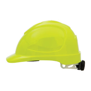 JCHH92R V9 Unvented Polycarbonate Type 2 Hard Hat With Ratchet Harness