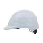 JCHH92R V9 Unvented Polycarbonate Type 2 Hard Hat With Ratchet Harness